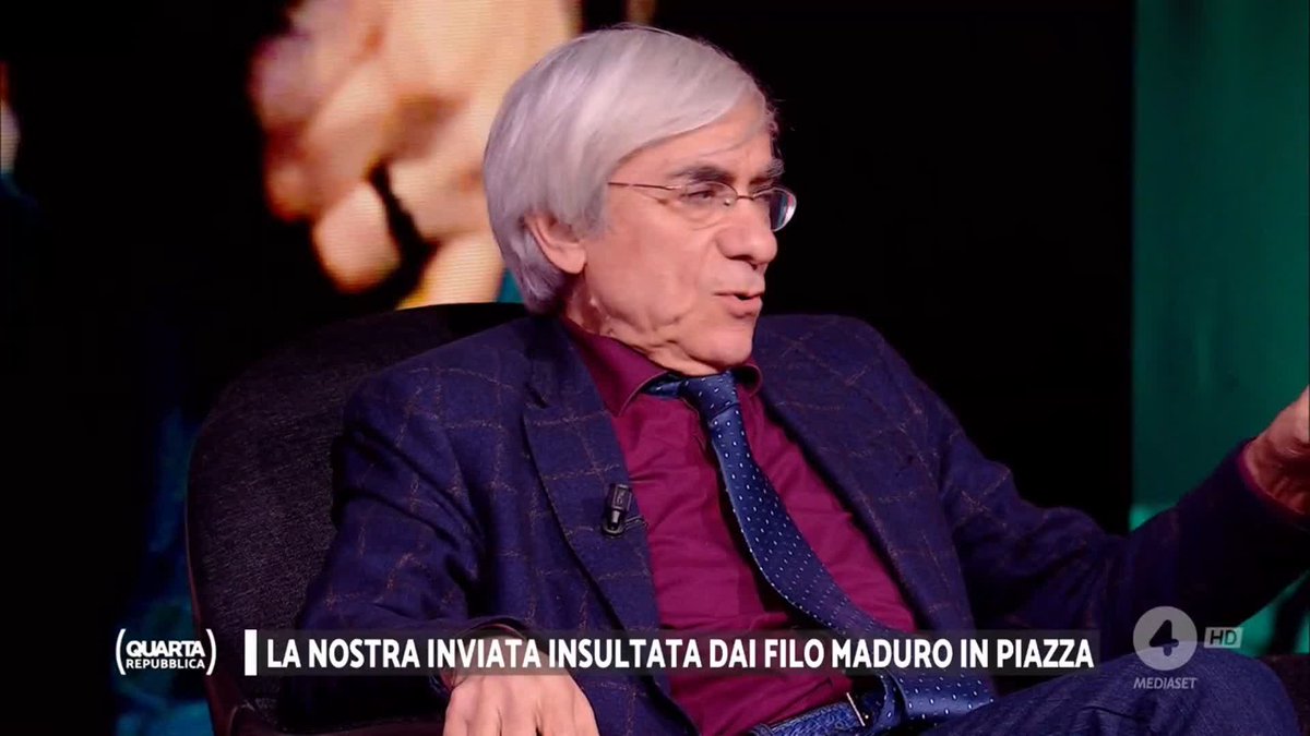 "Quei due giovanotti sono due provocatori professionisti e il giovane intervistato ha raccontato un sacco di balle." #Dorsi #Maduro #quartarepubblica
