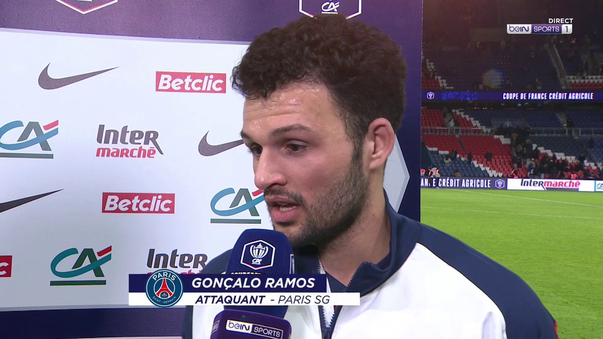 [📺LIVE] 🇫🇷🏆 #CoupeDeFrance #PSGPFC 🎙️ Gonçalo Ramos réagit à la défaite du PSG face au PFC en 16ème de finale de Coupe de France !