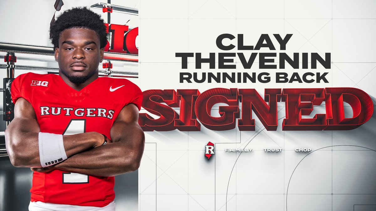 Rutgers Nation 🤝 Clay🪓 Clay Thevenin | #CHOP