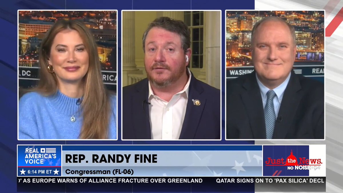 “You do that, you should get arrested, and you should go to jail just like these illegals.” - Congressman Randy Fine has a message for politicians who want to get in the way of ICE. John Solomon Amanda Head