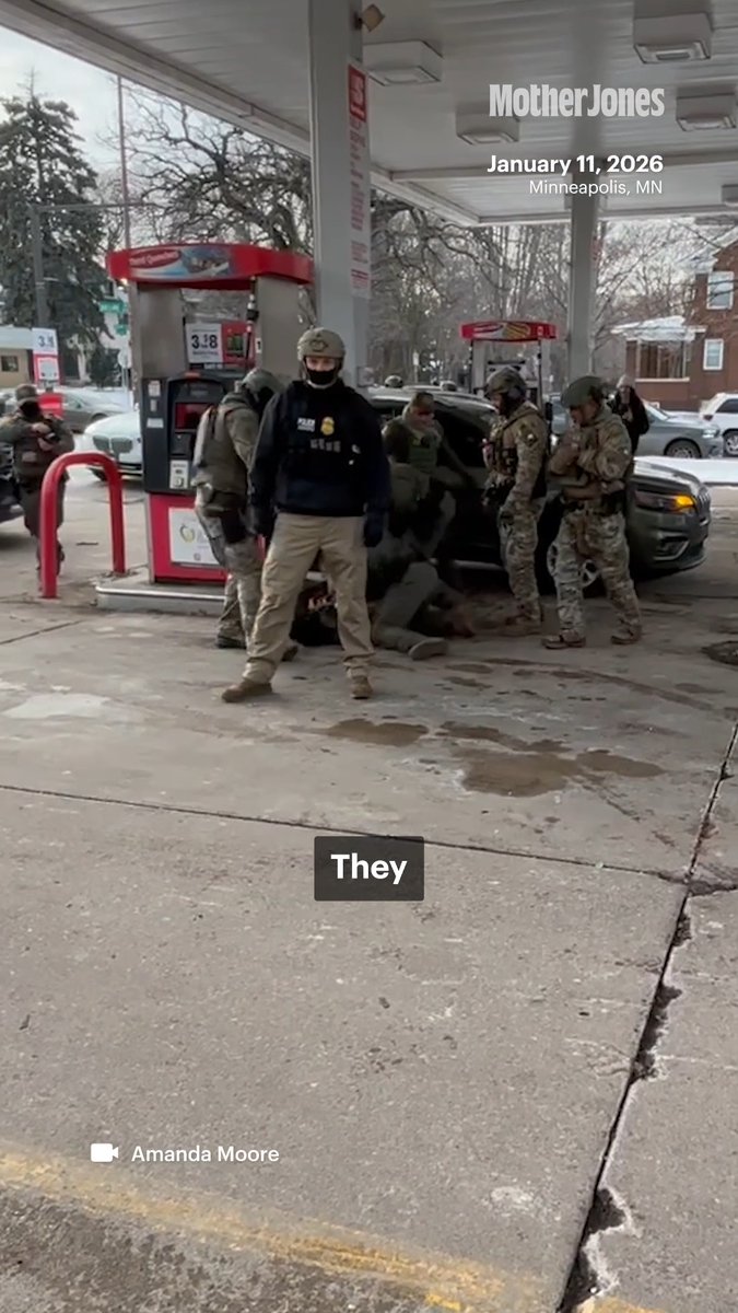 Watch this for yourself and decide: Is ICE escalating things? Reporter Amanda Moore (amanda moore 🐢) puts it simply: “Yeah, it’s chaos.” Over the weekend she captured confrontations she describes as “extremely violent,” including a Saint Paul gas station scene where agents “busted out the window of a car.” Even the timing, she notes, might be a signal of escalation. Amanda says Sundays were normally a day off from the front lines, but says “I guess not anymore.”