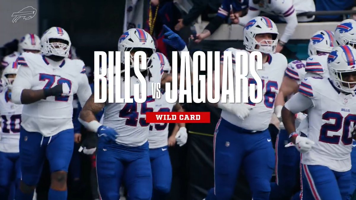 "Your Buffalo Bills are coming home with a W!" 😤 Next up: Divisional in Denver.