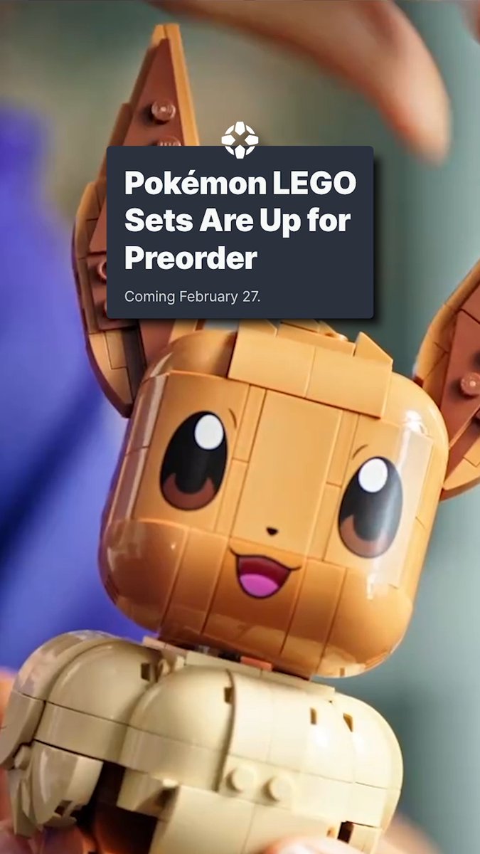 LEGO's first-ever Pokémon sets have been revealed! - Eevee ($59.99) - Pikachu and Poké Ball ($199.99) - Venusaur, Charizard and Blastoise ($649.99)