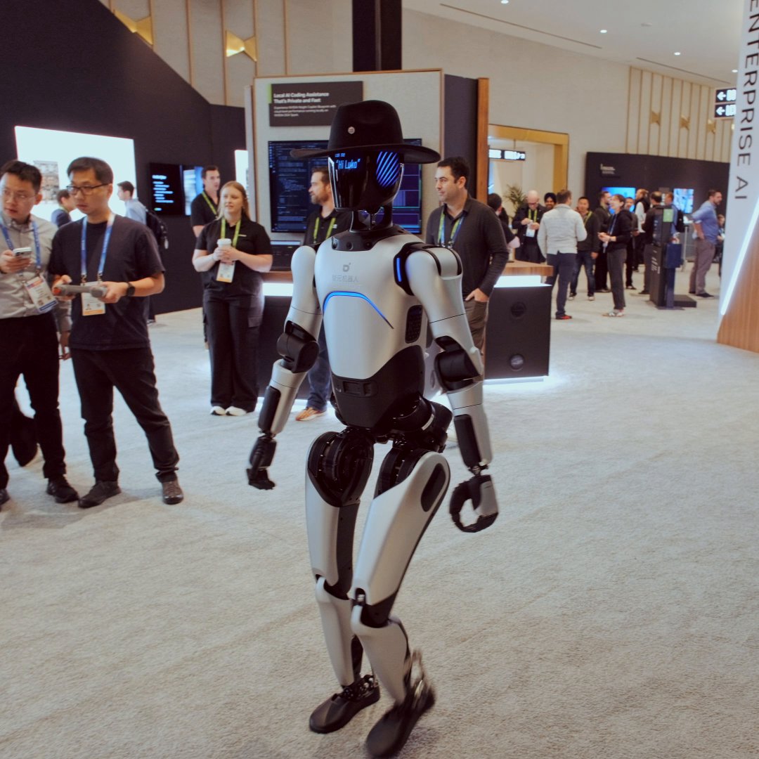 Last week on the #CES2026 show floor was incredible. 🙌 Thanks to everyone who stopped by the NVIDIA Showcase and explored our demos. Physical AI took the spotlight - showcasing how NVIDIA is transforming industrial AI, advancing automotive innovation, and powering next-gen robotics. See you next year. 👋