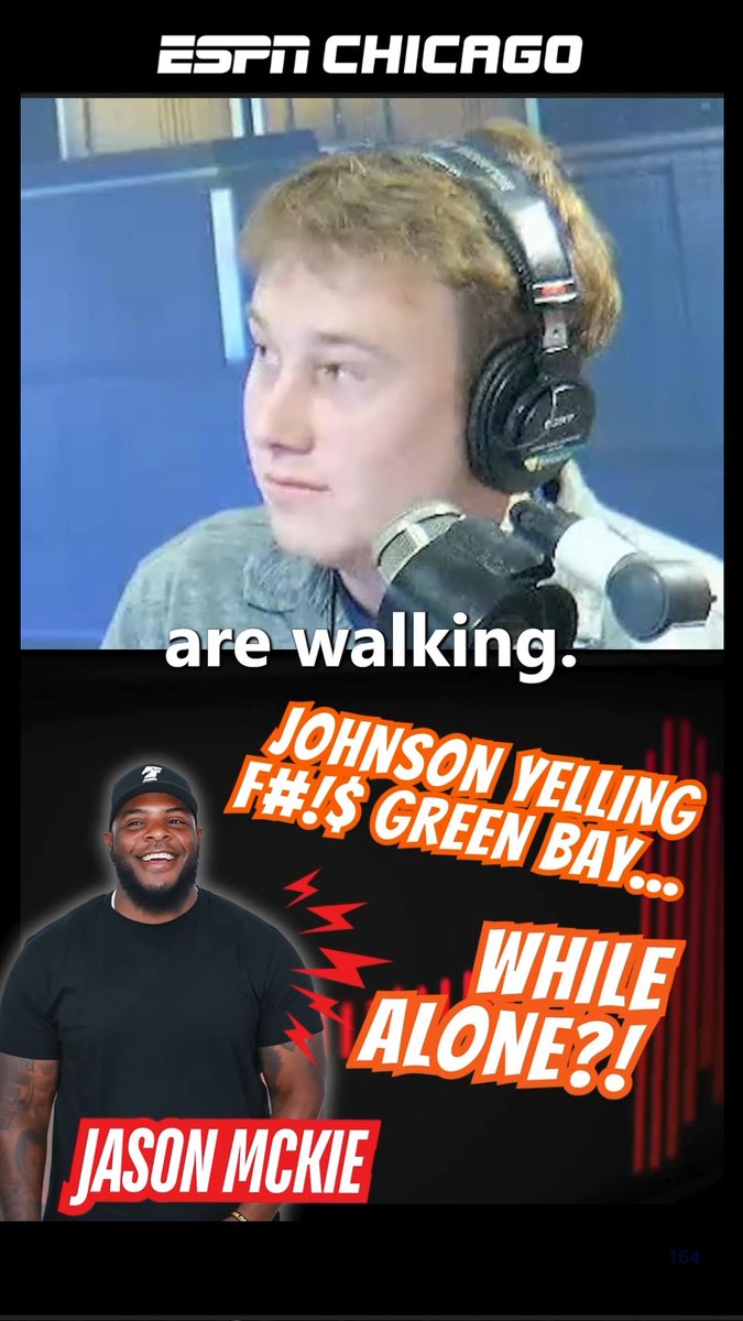 Ben Johnson yelled F--- Green Bay...while alone? Jason McKie has insight from outside the locker room after Saturday's game. #ChicagoBears #GreenBayPackers #NFL Jack McGrath
