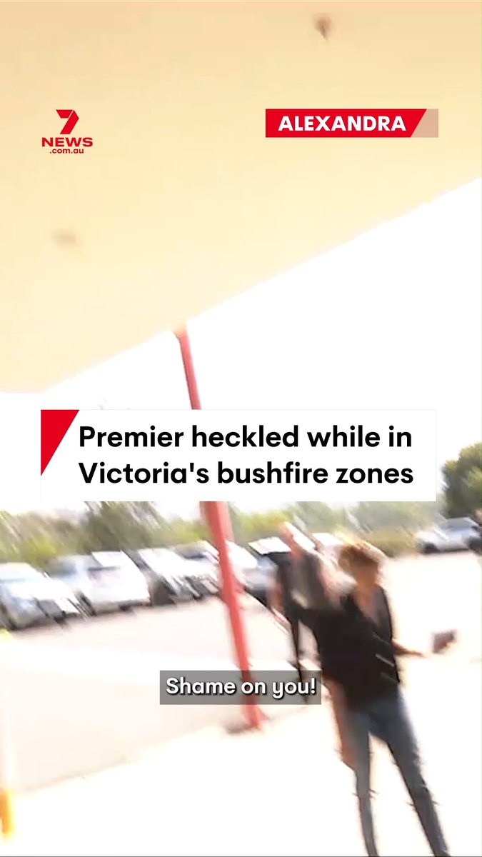Tempers have flared in bushfire-ravaged Victoria. Premier Jacinta Allan has been heckled as firefighters fume over funding. #fire #bushfire #firefighter #CFA #victoria