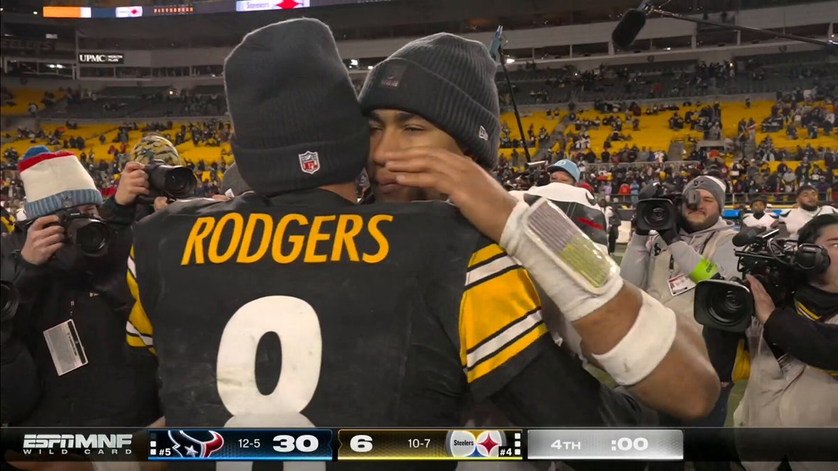 Nothing but respect for Aaron Rodgers 👏