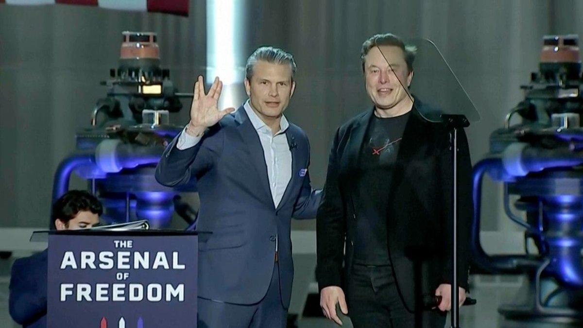 Defense Secretary Pete Hegseth says that Elon Musk’s artificial intelligence chatbot Grok will join Google’s generative AI engine in operating inside the Pentagon network.
