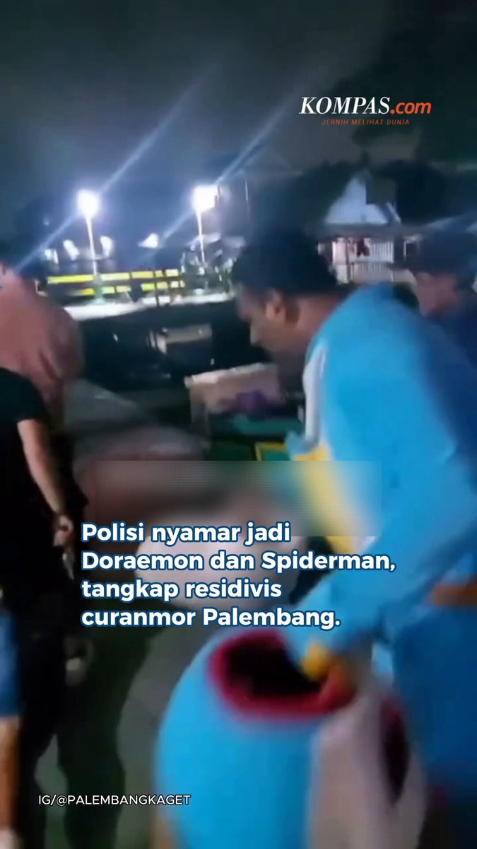 Polisi Nyamar Jadi Doraemon dan Spiderman, Tangkap Raja Curanmor Baca di