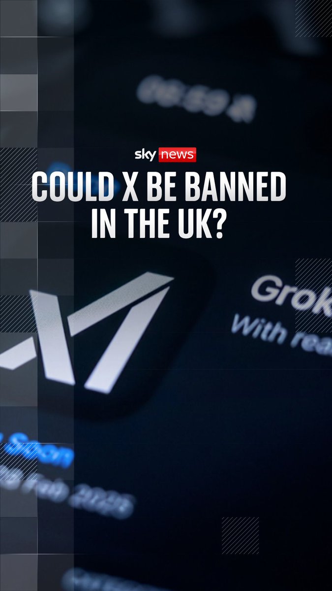 Science and technology reporter Mickey Carroll explains how an X ban would work in the UK. The offence of creating non-consensual intimate images will come into force this week.