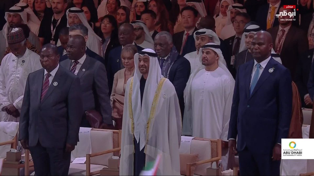 رئيس الدولة يحضر مراسم افتتاح القمة العالمية لطاقة المستقبل #أسبوع_أبوظبي_للاستدامة #مركز_الاتحاد_للأخبار