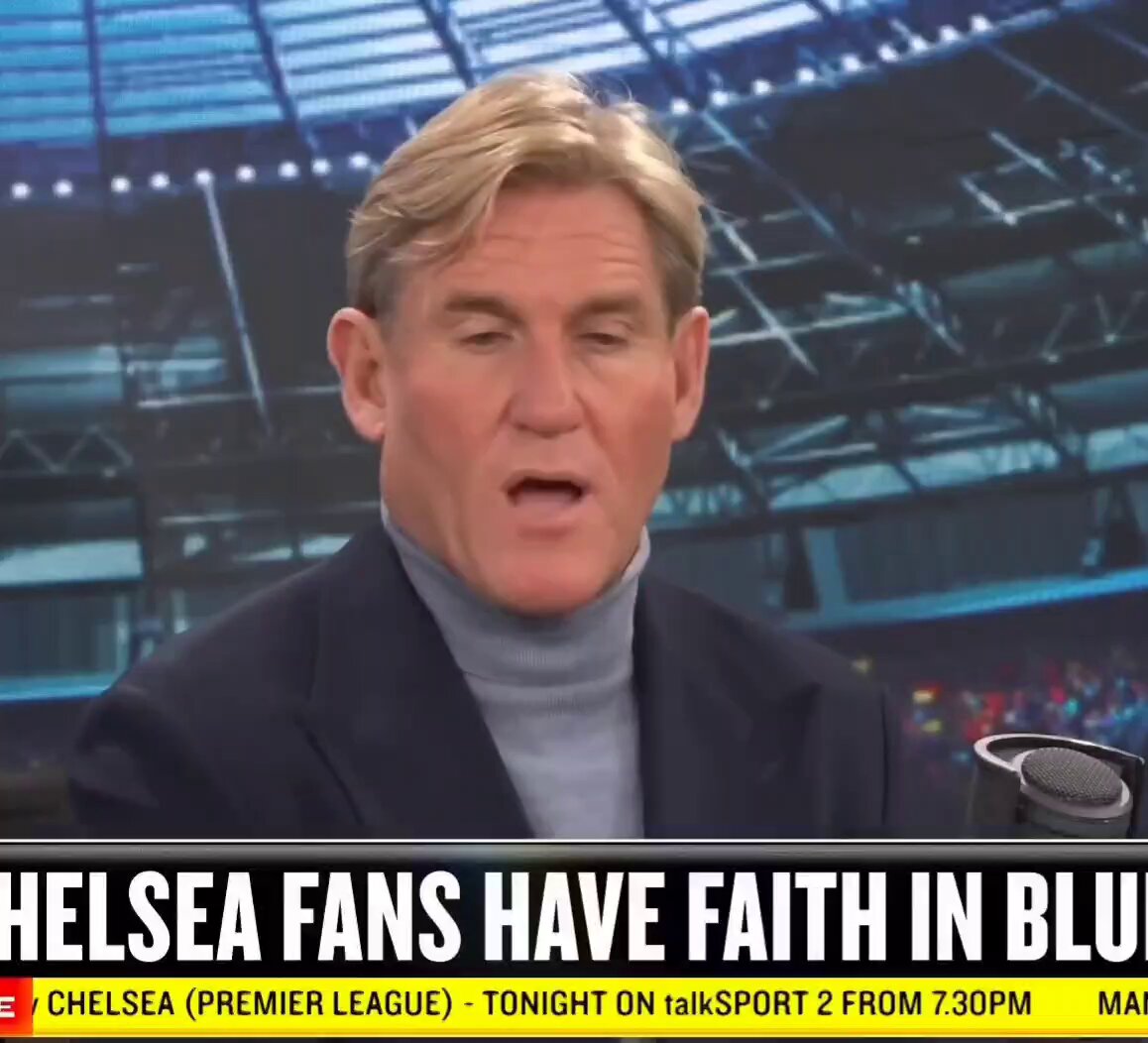 Simon Jordan met Behdad Eghbali and said he's one of the smartest and capable people he's met. And says he has a plan for Chelsea and knows exactly what he's doing and is a top football operator. Thoughts?