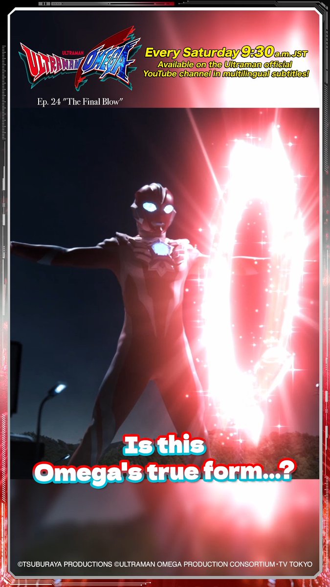 "To fight was not his purpose. #UltramanOmega"