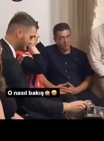 Baba gibi baba bakışlara bakın Bittin sen damat