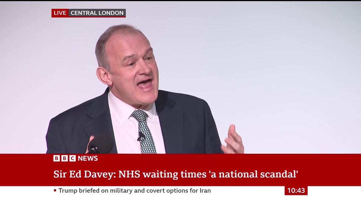 "We're talking about a transformation of our NHS... the crisis out there can be tackled" Lib Dem leader Ed Davey tells Chris Mason he hopes "people will see Britain does have a party that cares about people and their families"