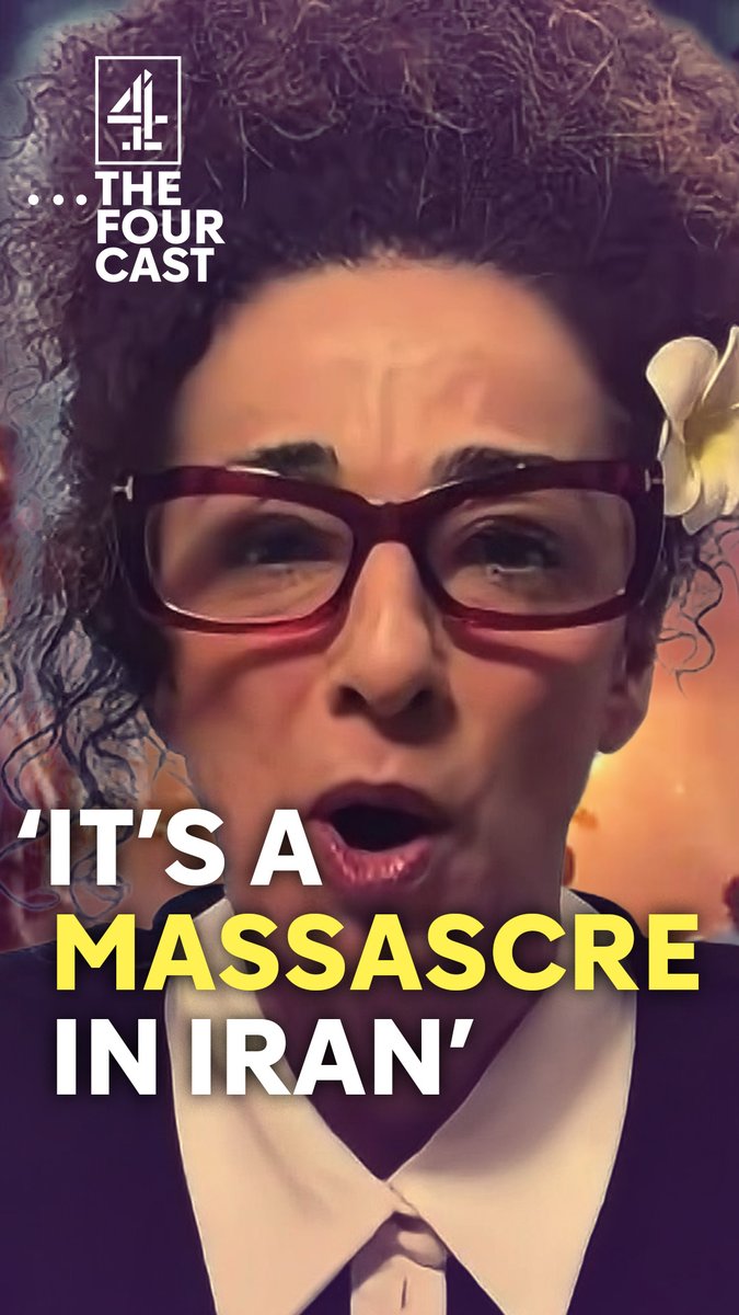 "A massacre is taking place in Iran. It is a massacre." Masih Alinejad 🏳️ explains to Matt Frei on the Fourcast why she believes what’s happening in Iran is a revolution, not a protest.