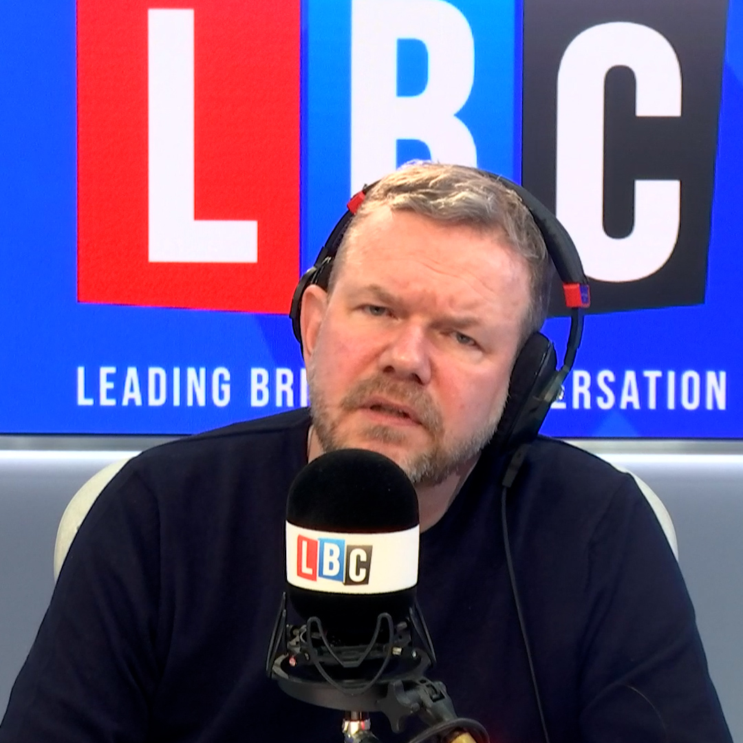 ‘Who knew that you loved racism so much that you would throw children under the bus?’ James O’Brien reacts to Farage’s opposition to the potential ban of Grok.