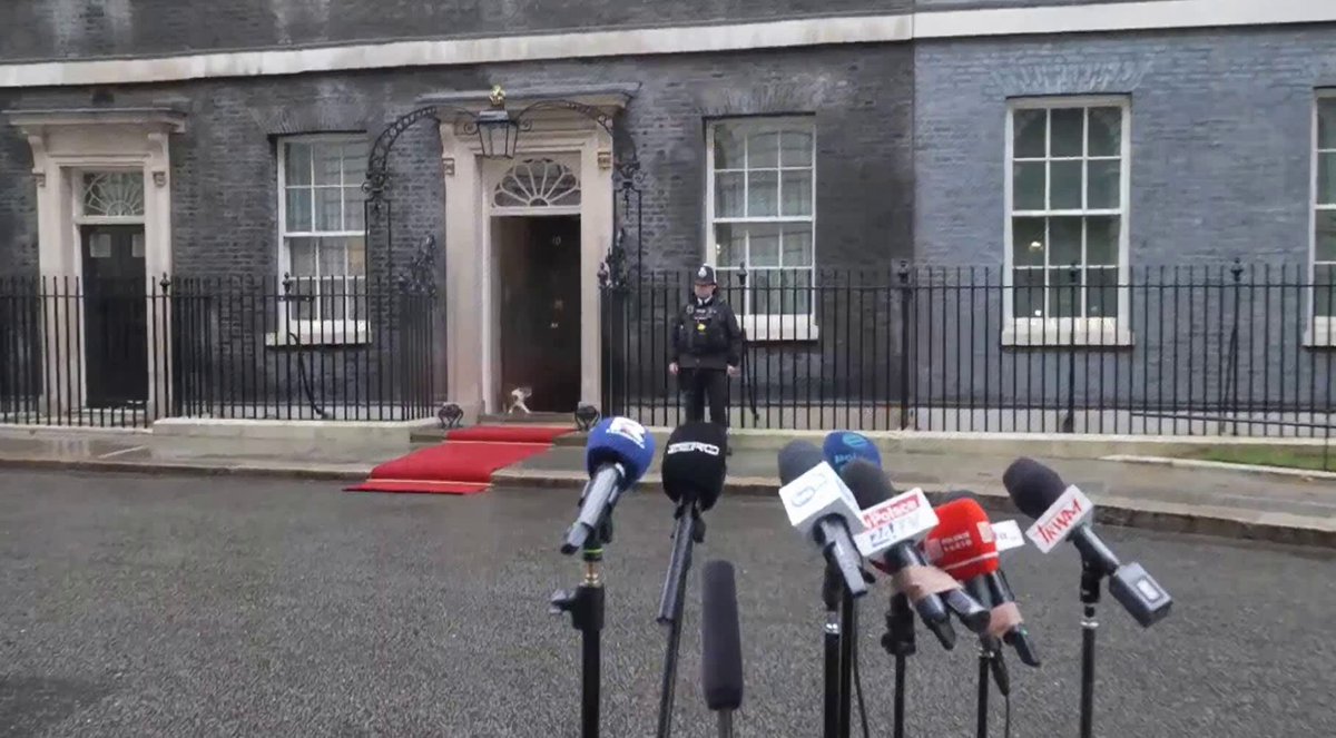 Nie mogło być inaczej. Gdy Prezydent Karol Nawrocki wyszedł z Downing Street 10 "towarzyszył" mu także słynny kot Larry. "Nie będziemy sami na konferencji. Wyszedł z nami kot z Downing Street. Larry? Nie poznaliśmy się tak dobrze, żebym poznał jego imię". xDDDDDDDDDDDDDDDDDDDD