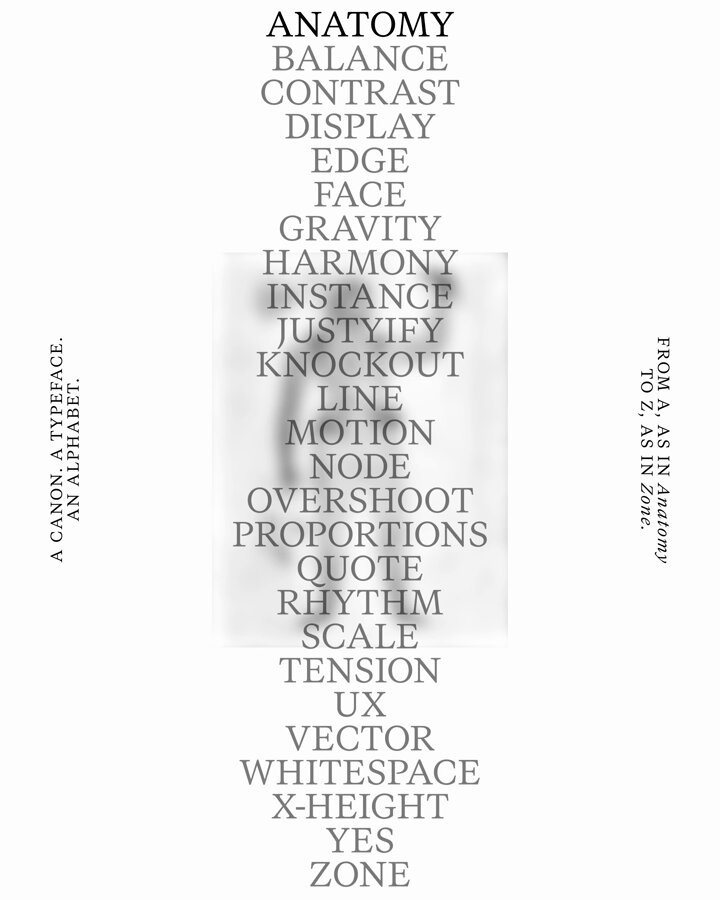 A canon. A typeface. An alphabet. GT Canon is out NOW. Neither historical nor futuristic, GT Canon marks a defining chapter in our search for a universal serif.