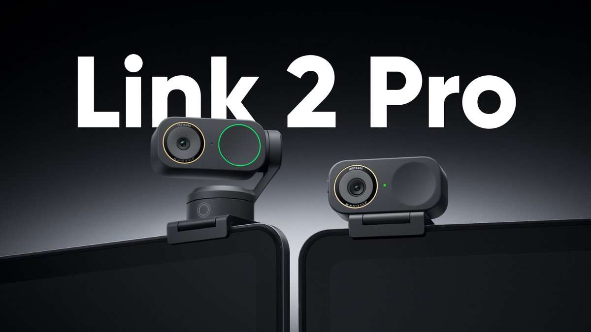GIVEAWAY LIVE 🌟 Meet Link 2 & 2C Pro... ✅ 1/1.3” large sensor for DSLR-like image quality ✅ Dual microphones with four audio pickup modes ✅ AI Tracking (Link 2 Pro) / Auto Framing (Link 2C Pro) ✅ Elgato Stream Deck integration for instant control ✅ The ultimate webcam for meetings, streaming, and more WIN a Link 2 Pro for your setup! 1️⃣ Follow Insta360 and Insta360vc 2️⃣ Like this post and tag 2 friends. Easy! Winners will be drawn on January 27. Good luck!