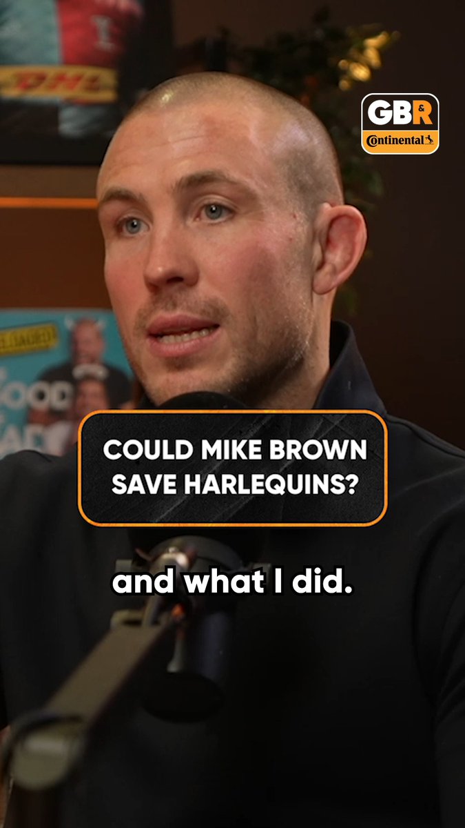 When a player will do anything for their boyhood club 🧡 After 16 years as a loyal servant on the pitch, could Mike Brown, now DoR at Esher RFC, help save his former club in a time of crisis? 🔎 Search GOOD BAD RUGBY to stream from Wednesday Brought to you by Continental Tyres #GBR6