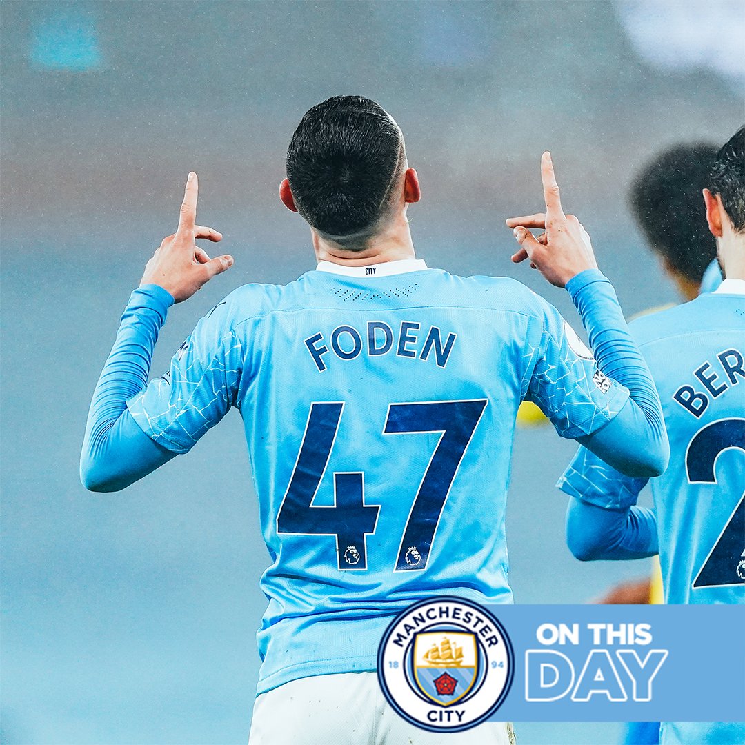 #OnThisDay: #ManCity 1-0 Brighton [2021] ⚽️ [44'] Phil Foden
