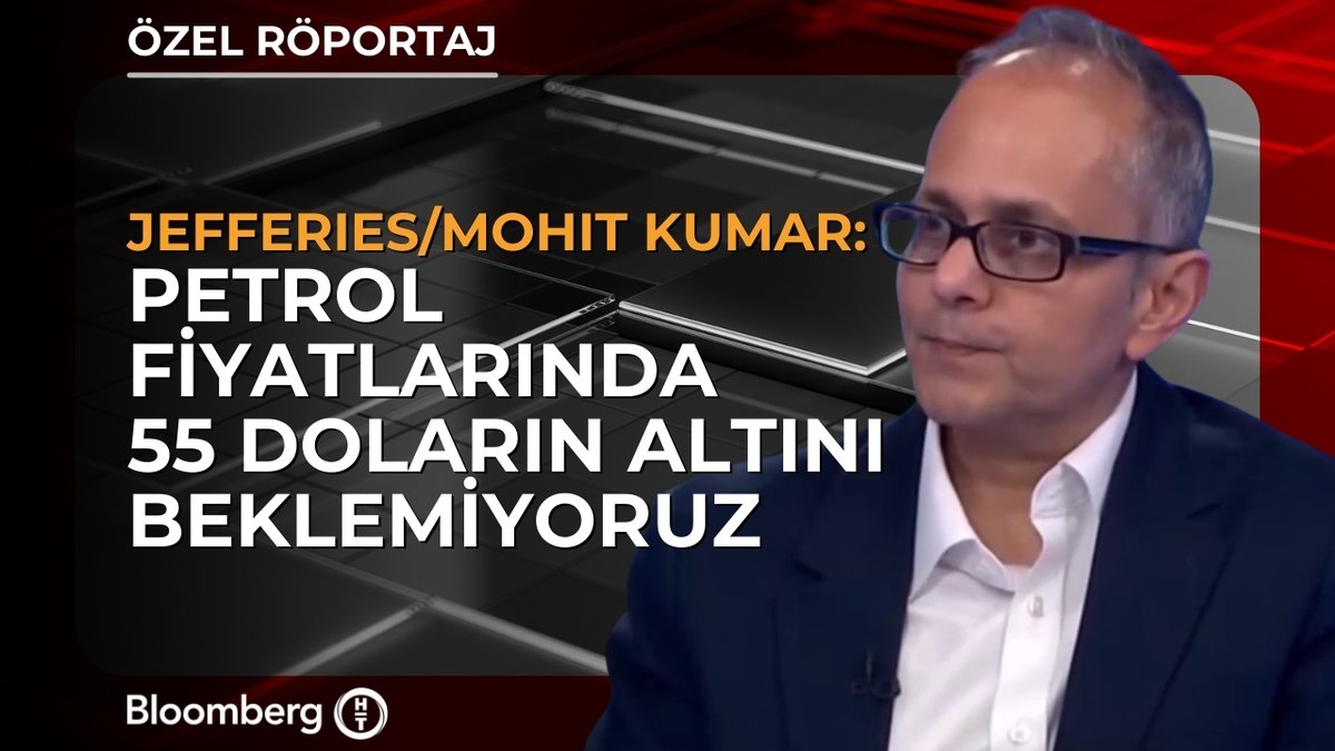 Jefferies Avrupa Başekonomisti ve Stratejisi Mohit Kumar: 📍 Avrupa’da savunma, bankacılık ve madencilik sektörlerinde yükselişin sürmesini bekliyoruz. 📍 Petrol fiyatlarında 55 doların altını beklemiyoruz.