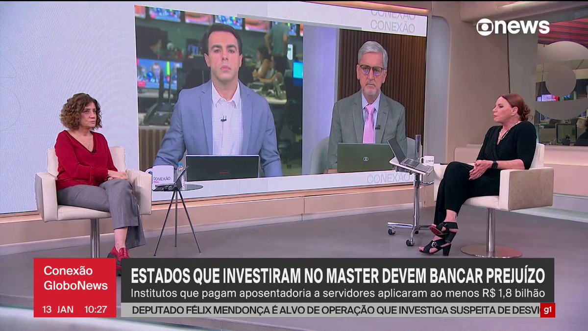 “Reunião foi para fazer saída honrosa para o TCU”, comenta Míriam Leitão após o Tribunal e o BC entrarem em acordo por inspeção sobre o banco Master. “O TCU foi além das suas funções. Quis ser o supervisor do supervisor bancário.” #ConexãoGloboNews ➡Assista à #GloboNews: