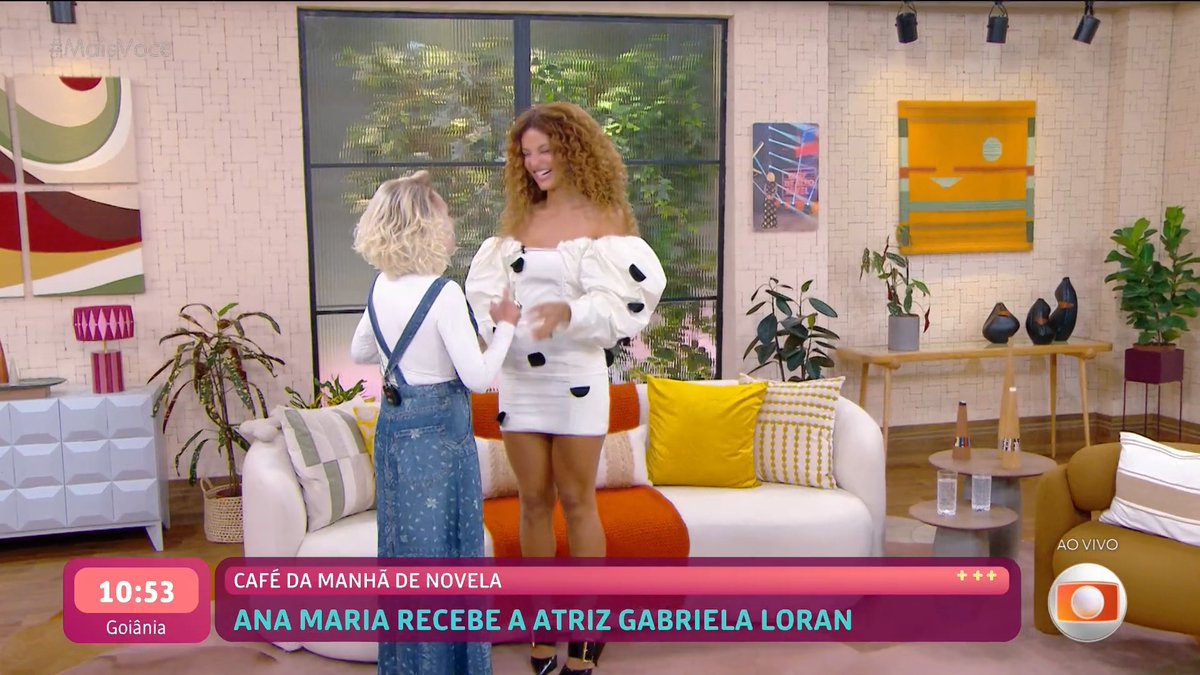 A Diva Gabriela Loran hoje no #MaisVoce