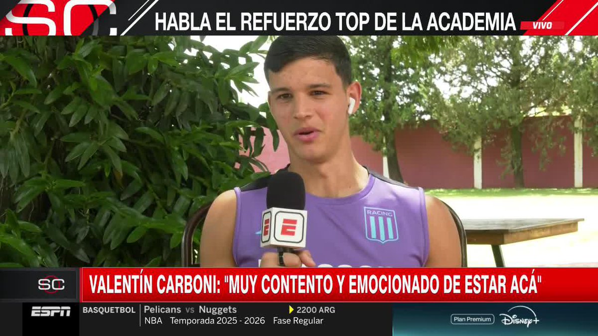 EL APODO DE VALENTÍN CARBONI 😂