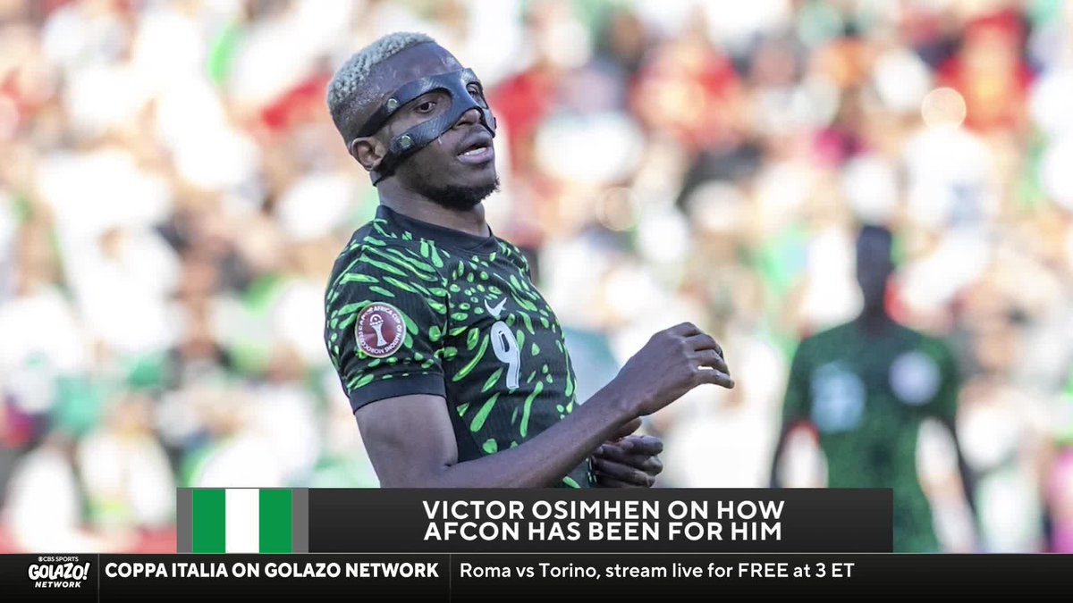 "We have been playing amazingly well… We know we have the squad, we know we have the talent." Victor Osimhen on the Super Eagles’ AFCON performances so far 🇳🇬🏆