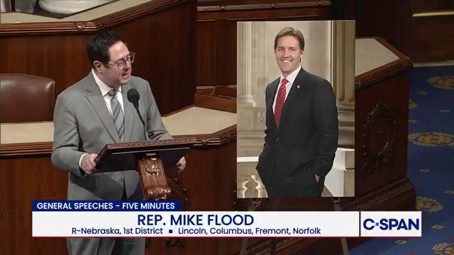 .Rep. Mike Flood on former Nebraska Sen. Ben Sasse's terminal cancer diagnosis: "While this is hard news for all of us to hear, we know this isn't the end of the story. Ben has a lot of fight left in him, and as he has joked himself, 'he's not dead yet.'"