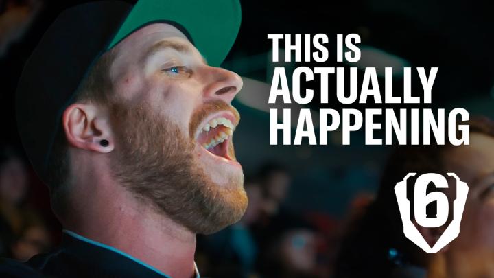 “This is actually happening.” A Siege fan’s first time experiencing the Six Invitational in person.