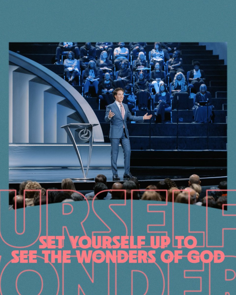 Set yourself up to see the wonders of God. Step up to a new level of commitment, focus, and discipline. You may not be able to hang around the same friends. You may have to adjust how you spend your time, what you’re watching, your attitude, your thought life. If you come up higher in those areas, you are positioning yourself for God to do greater things. Check out this message from Joel! "Purify Yourself":