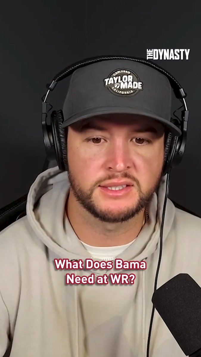 With the loss of Isaiah Horton, AJ McCarron sees adding a big WR as a need this offseason. #rolltide