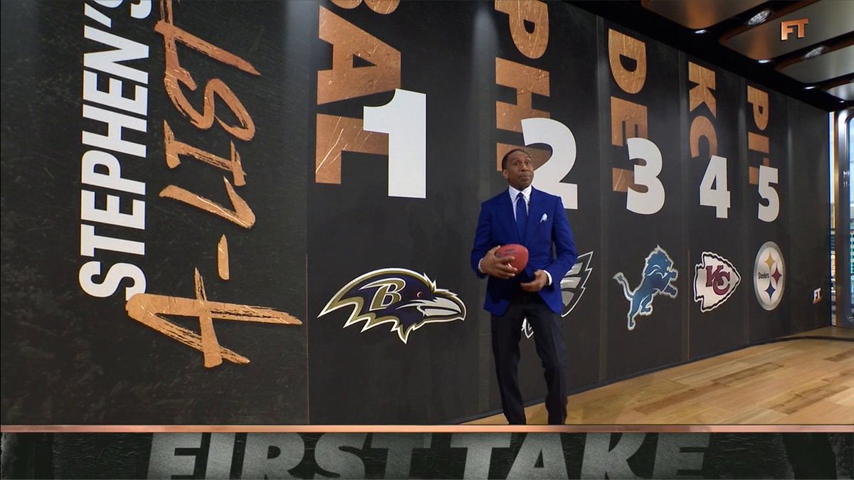 .Stephen A Smith shares his top five most disappointing NFL teams this season 😬