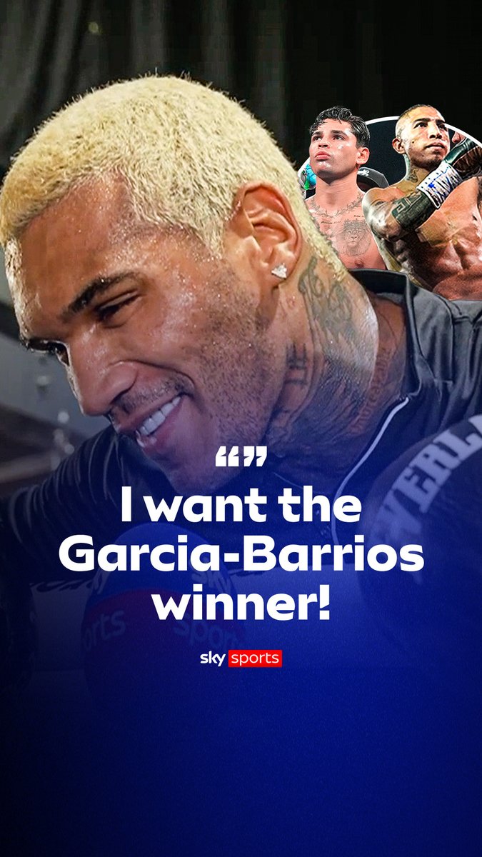 Conor Benn sets his sights on a stadium fight against Ryan Garcia in the future 👀