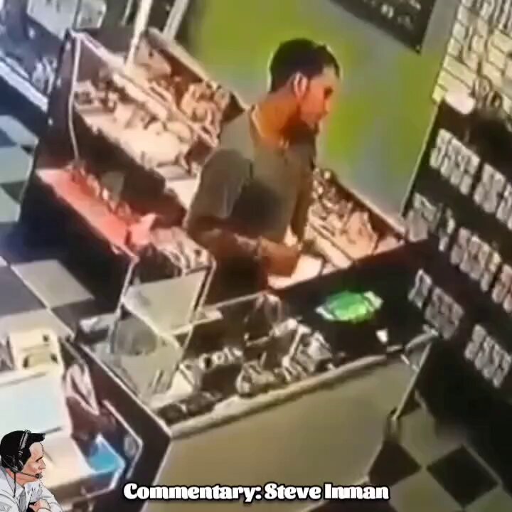 What the hell was that dude holding?