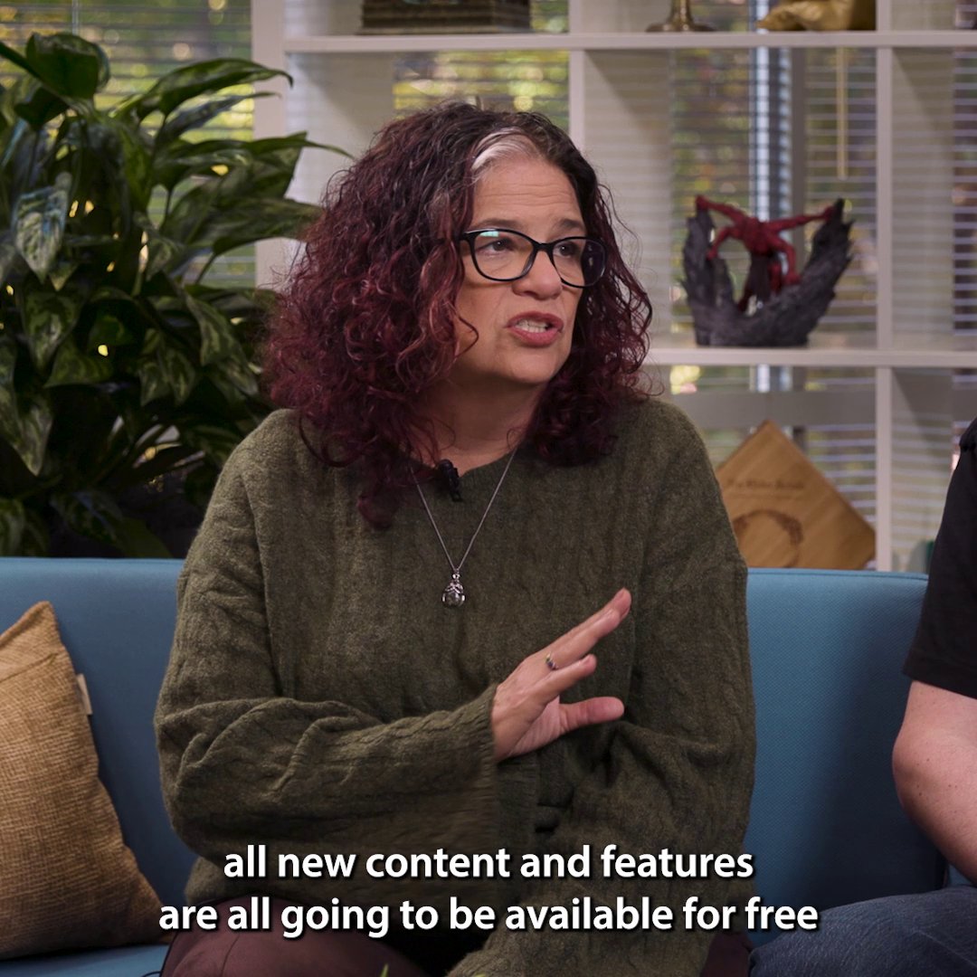 Say it louder for the people in the back. Starting with Season Zero, new updates (zones, storylines, systems, features) will be base 👏 game 👏 updates. 👏