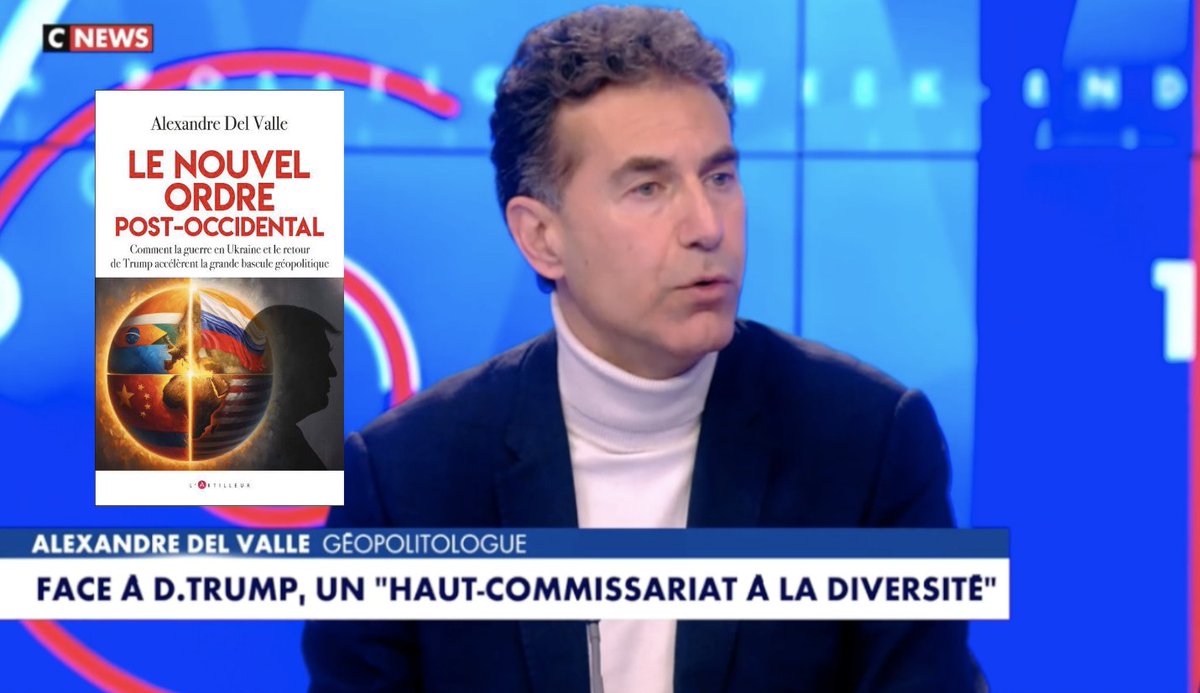 🔴 "Le haut commissariat à la #diversité, voulu par #Macron, est un appel à la non intégration et à la désassimilation : #Taubira qui n'a jamais parlé de l'esclavagisme des noirs par les Arabes pendant 600 ans, #Thuram qui a défendu des racailles présentées comme victimes de l'exclusion, #Belkacem qui a craché sur la France qui lui a pourtant tout donné contrairement à son pays d'origine qu'elle préfère, tout comme #OmarSy qui dénonce une France raciste qui l'élit pourtant personne la plus populaire... Un festival d'ingratitude. La diversité doit promouvoir le "patriotisme intégrateur" et non une assignation aux origines ethno-religieuses. Elle doit valoriser le pays d'accueil et ses autochtones au lieu de les fustiger en tant que "racistes", comme si les minorités en étaient exemptes et les français de souche toujours coupables. En tant que fils de non #Français, nous devons respecter ce pays qui nous a tout donné..." Mon itw CNEWS :