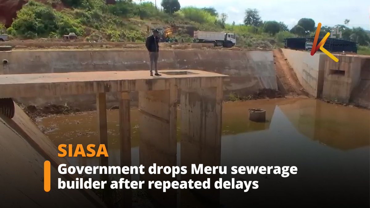 CS Erick Mugaa terminates Meru sewerage plant contractor over delays