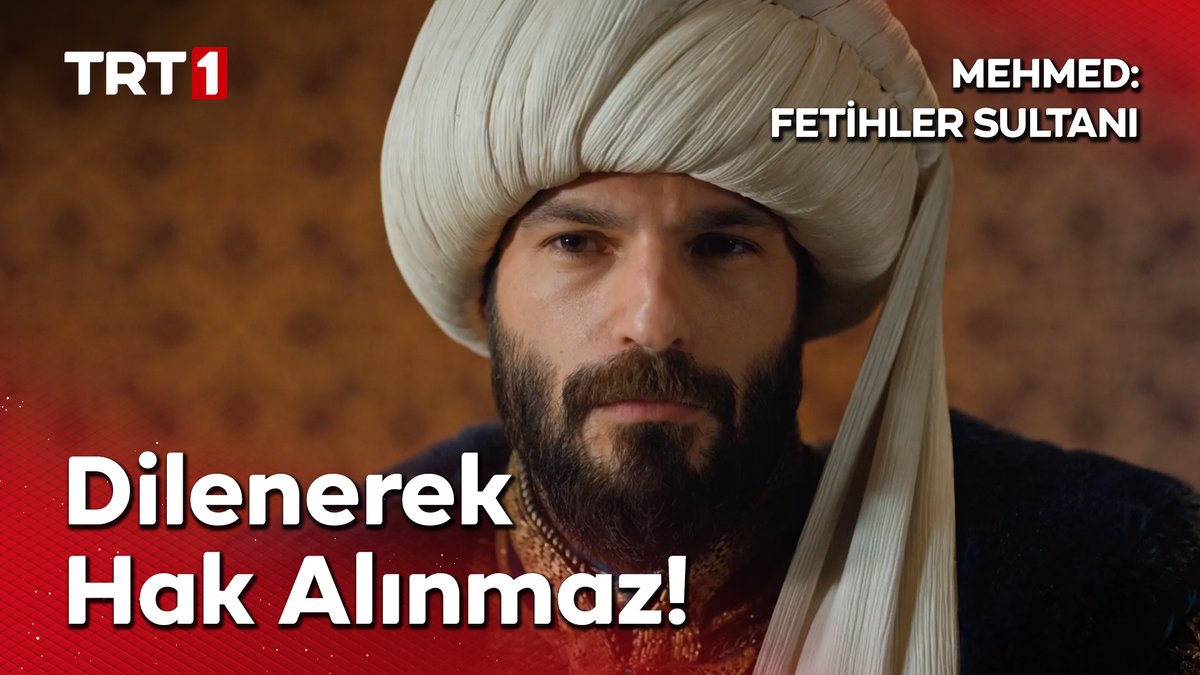 “Güçlülerin haklı olduğu değil, haklıların güçlü olduğu bir dünya hayal ediyorum!” #MehmedFetihlerSultanı Mehmed: Fetihler Sultanı