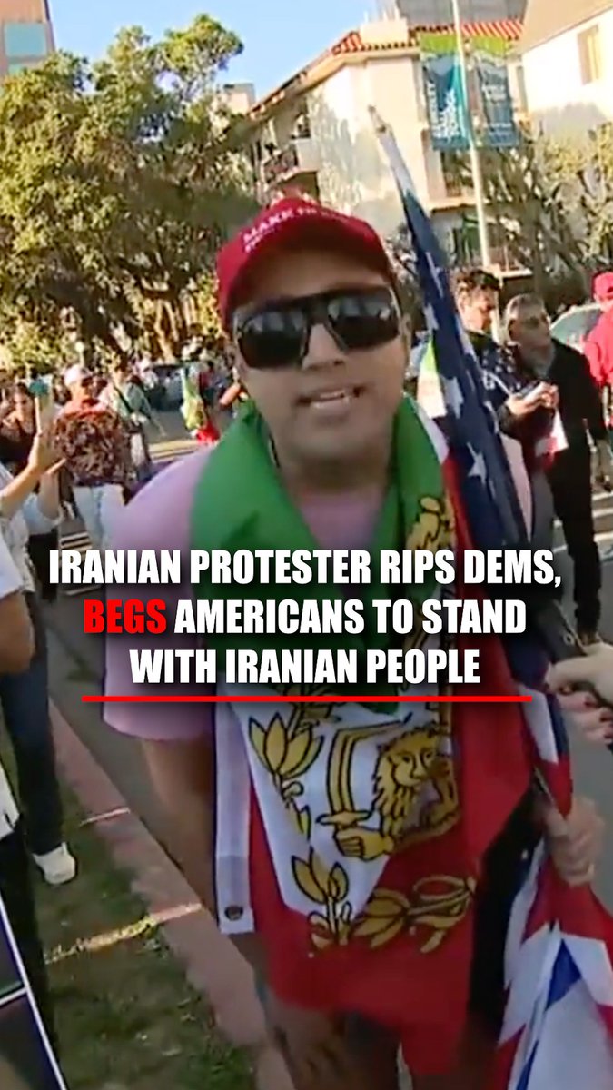 ‘I’M DONE WITH THEM’: Iranian protester slams Democrats for silence on Iran unrest as death toll reportedly reaches thousands, after years of anti-Israel, pro-Palestinian protests. “Just acknowledge the truth. Islamist Marxism is a terrorist entity.” “American people, this is not about being politically correct. This is not about Islam. This is not about religion. This is about a cult. I beg you, I urge everyone — Democrat, Republican — please stand for the people of Iran this time. Please stand by us.”