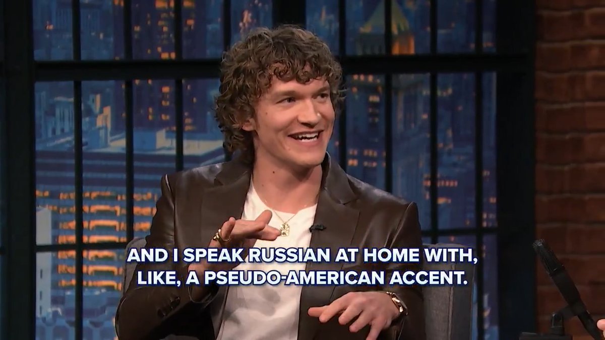 Connor Storrie had everyone convinced he was fluent in Russian while filming Heated Rivalry