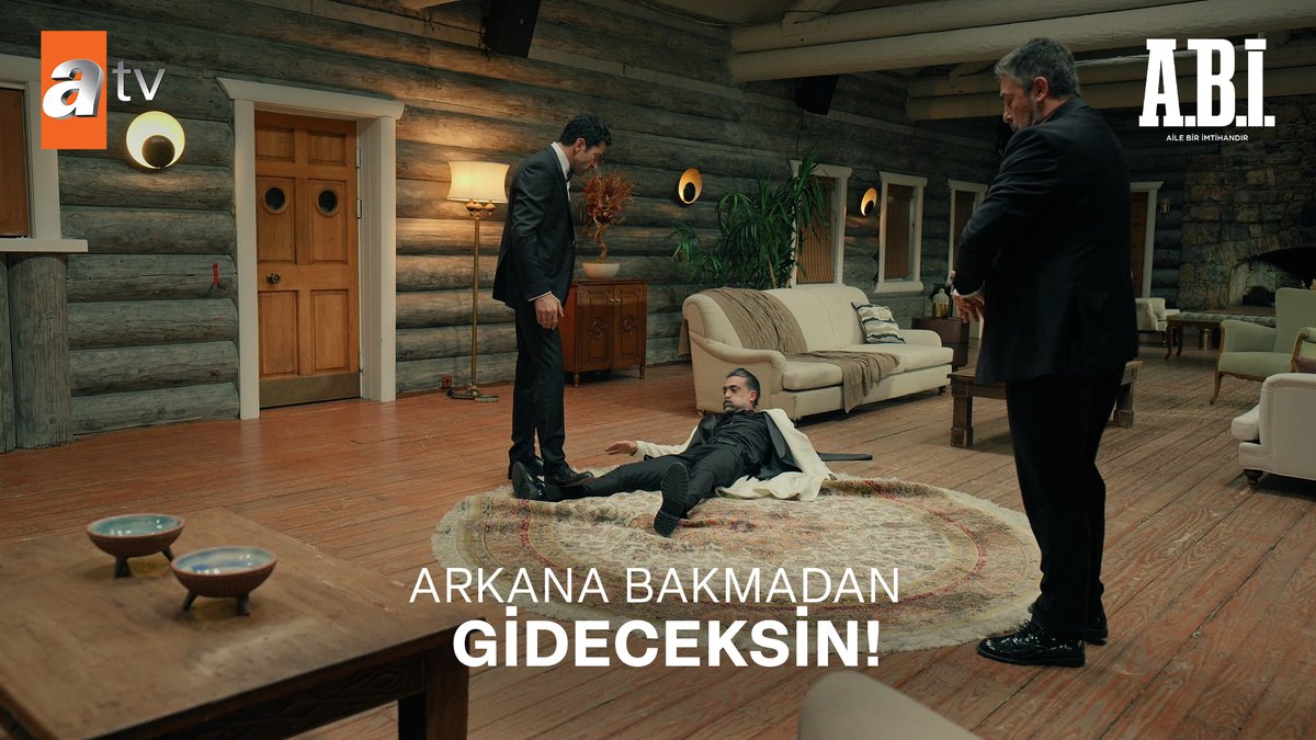 “Sana bir doktor tavsiyesi Behram efendi, evin camdansa başkasının evine taş atmaya kalkma!” #AbiDizisi atv