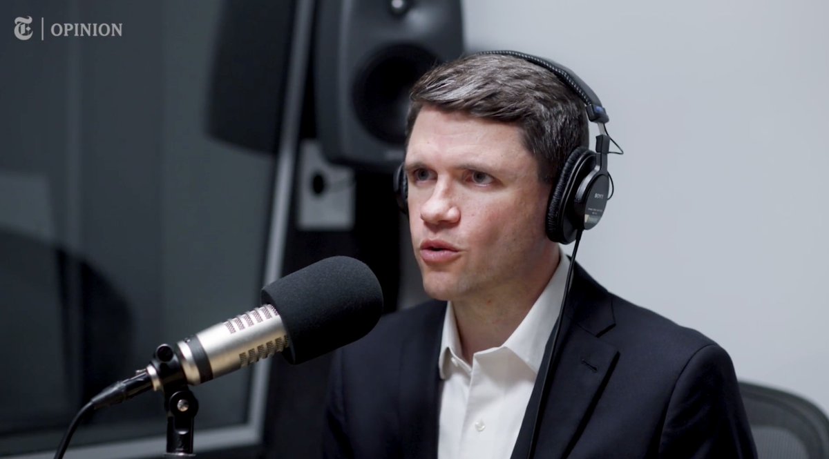 .Ezra Klein: “What is, to you, the ‘rage economy’?” James Talarico: “The billionaires own the algorithms and the news networks. They have created for-profit platforms that divide us on an hourly basis — by party, by race, by gender, by religion. They elevate the most extreme voices very strategically to provoke our outrage, because that leads to more clicks, which leads to more money for them. They are selling us conflict right into our bloodstream, and they’re calling it connection. And I think it’s left people starving for actual community.”
