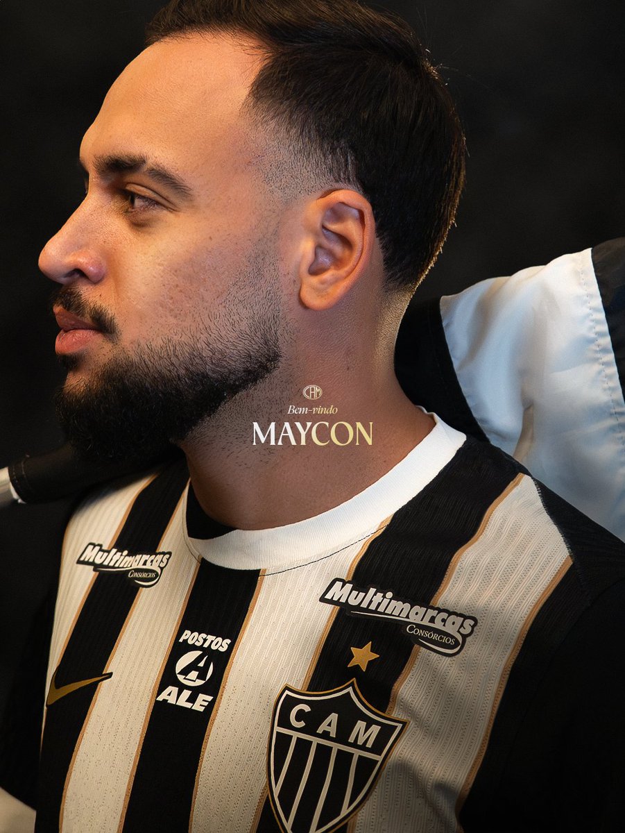 Lideranรงa, visรฃo de jogo, qualidade nos passes! ๐ฅ โฝ Com experiรชncia e conquistas no currรญculo, Maycon chega para somar ao Galo!