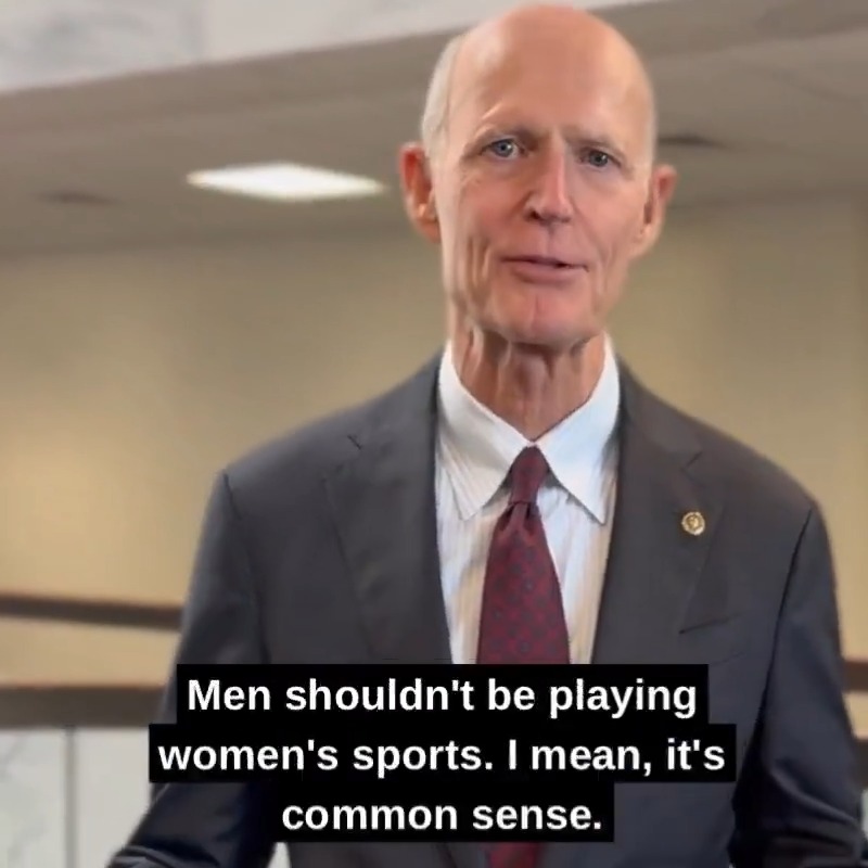 Biological men don’t belong in women’s sports. End of story.
