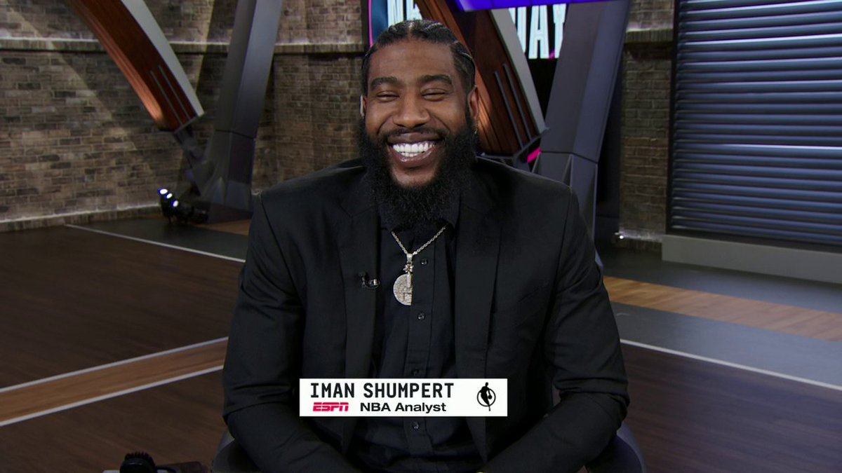 .Iman. joins the NBA Today crew as an analyst! 🔥