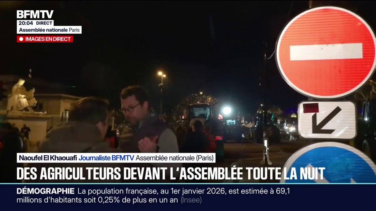 La FNSEA va passer la nuit devant l’Assemblée Nationale À part les syndicats policiers, je ne vois personne qui pourrait faire ça sans se prendre un nuage de lacrymo et une pluie de coups de matraque